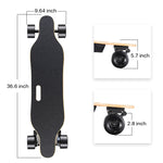 Longboard électrique avec poignée