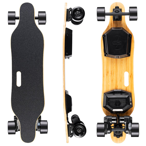 Longboard électrique avec poignée