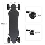 Electric Longboard skull custom