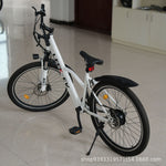 36V-Electric Power-assisted Mountain Bike Intelligent Anti-theft Single-speed Variable Speed Shift Bicycle Lithium Battery Bicycle