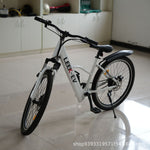 36V-Electric Power-assisted Mountain Bike Intelligent Anti-theft Single-speed Variable Speed Shift Bicycle Lithium Battery Bicycle