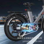 Factory Direct 20 Inch Aluminum Alloy Wide Tire Snow Electric Bicycle Cross-border Export Fat Tire Off-road Electric Bicycle
