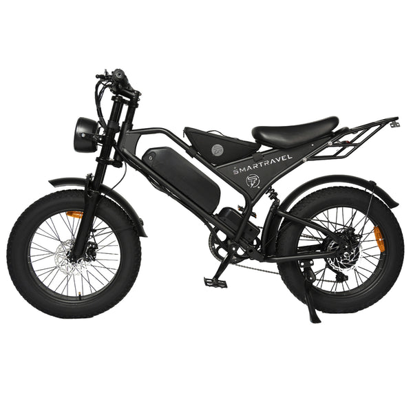 Electric Bicycle Mountain Cross Country Motorcycle Long Endurance Retro Design