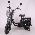 E-bike Princess Yilan Take-out Electric Bicycle 16*3.0 Fat Tire Delivery Electric Bicycle Source Factory Europe