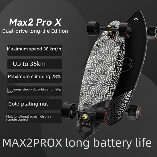 Overseas Warehouse A Generation Of Electric Scooters Adult To Work Instead Of Walking Factory Direct Long Endurance Electric Skateboards