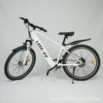 36V-Electric Power-assisted Mountain Bike Intelligent Anti-theft Single-speed Variable Speed Shift Bicycle Lithium Battery Bicycle